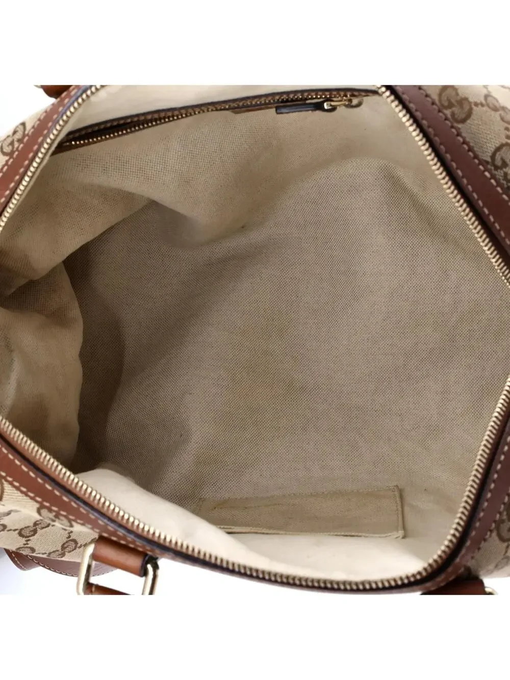 Gucci Vintage Bee Web Boston Bag Gg #294739G17B